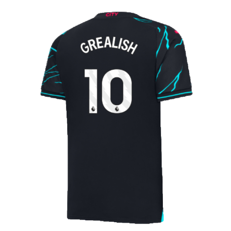 2023-2024 Man City Third Shirt (GREALISH 10)