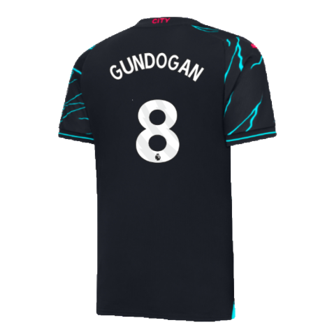 2023-2024 Man City Third Shirt (GUNDOGAN 8)