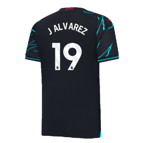 2023-2024 Man City Third Shirt (J ALVAREZ 19)