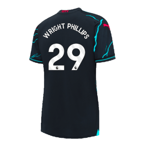 2023-2024 Man City Third Shirt (Ladies) (WRIGHT PHILLIPS 29)