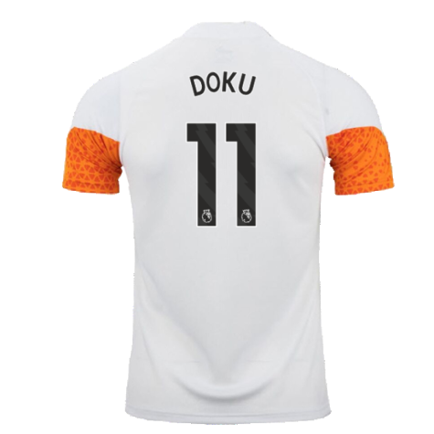 2023-2024 Man City Training Jersey (Marble) (Doku 11)