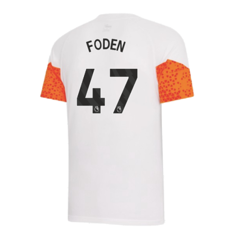 2023-2024 Man City Training Jersey (Marble) - Kids (FODEN 47)