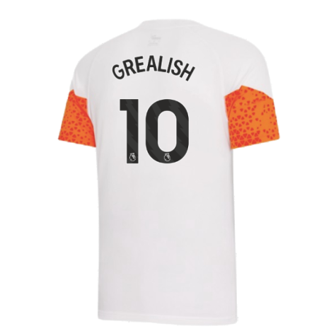 2023-2024 Man City Training Jersey (Marble) - Kids (GREALISH 10)