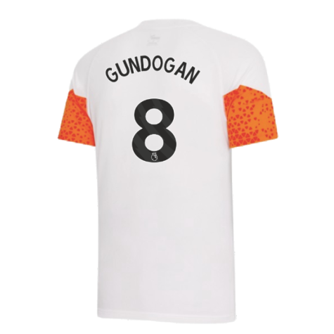 2023-2024 Man City Training Jersey (Marble) - Kids (GUNDOGAN 8)