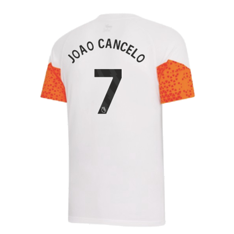 2023-2024 Man City Training Jersey (Marble) - Kids (JOAO CANCELO 7)