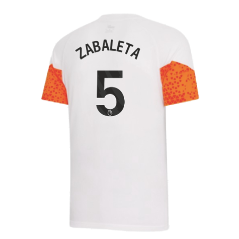 2023-2024 Man City Training Jersey (Marble) - Kids (ZABALETA 5)