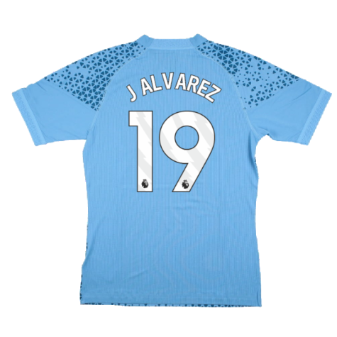 2023-2024 Man City Training Jersey Pro (Light Blue) (J ALVAREZ 19)