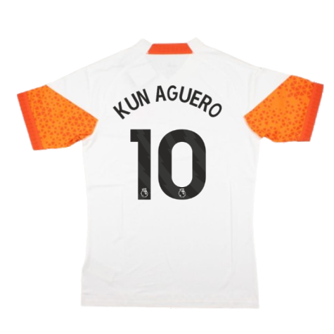 2023-2024 Man City Training Jersey Pro (Marble) (KUN AGUERO 10)