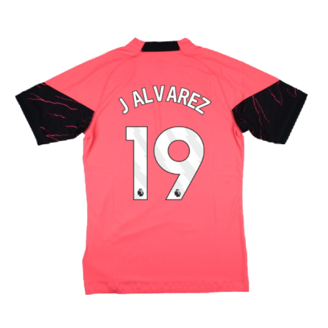 2023-2024 Man City Training Jersey Pro (Sunset Glow) (J ALVAREZ 19)