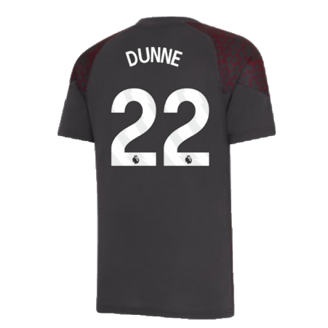 2023-2024 Man City Training Jersey (Strong Grey) (DUNNE 22)