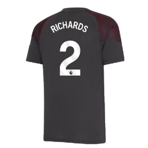 2023-2024 Man City Training Jersey (Strong Grey) (RICHARDS 2)