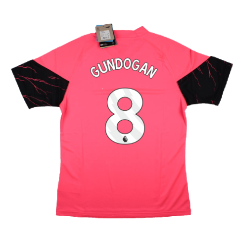 2023-2024 Man City Training Jersey (Sunset Glow) (GUNDOGAN 8)