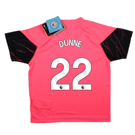 2023-2024 Man City Training Jersey (Sunset Glow) - Kids (DUNNE 22)