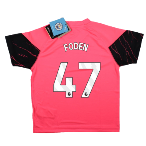 2023-2024 Man City Training Jersey (Sunset Glow) - Kids (FODEN 47)