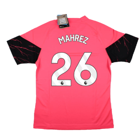 2023-2024 Man City Training Jersey (Sunset Glow) (MAHREZ 26)