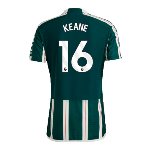 2023-2024 Man Utd Authentic Away Shirt (Keane 16)