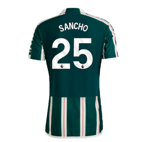 2023-2024 Man Utd Authentic Away Shirt (Sancho 25)