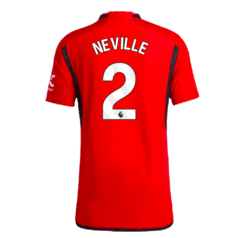 2023-2024 Man Utd Authentic Home Shirt (Neville 2)