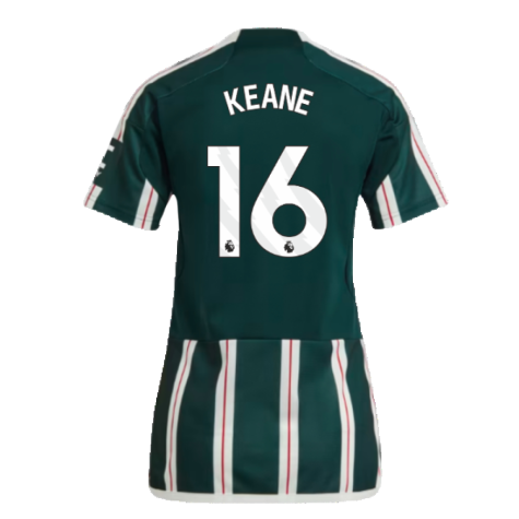 2023-2024 Man Utd Away Shirt (Ladies) (Keane 16)