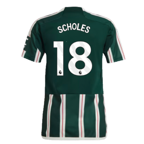 2023-2024 Man Utd Away Shirt (Scholes 18)