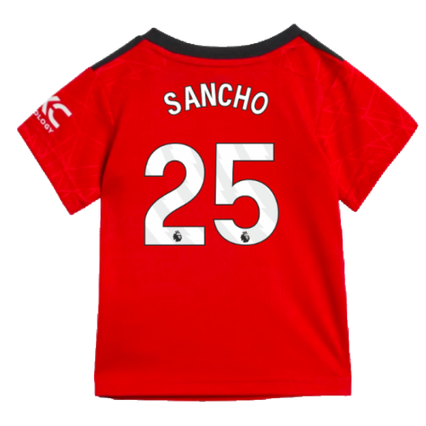 2023-2024 Man Utd Home Baby Kit (Sancho 25)