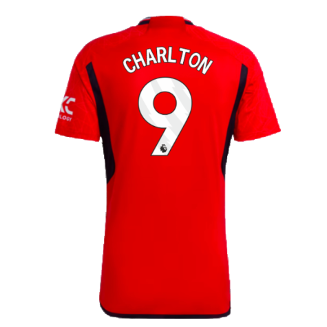 2023-2024 Man Utd Home Shirt (Charlton 9)