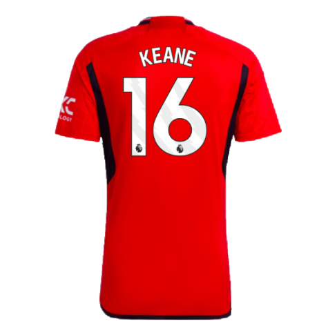 2023-2024 Man Utd Home Shirt (Keane 16)