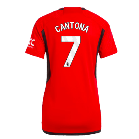 2023-2024 Man Utd Home Shirt (Ladies) (Cantona 7)