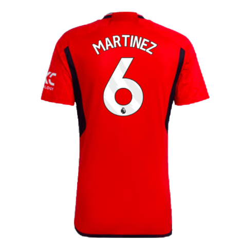 2023-2024 Man Utd Home Shirt (Martinez 6)