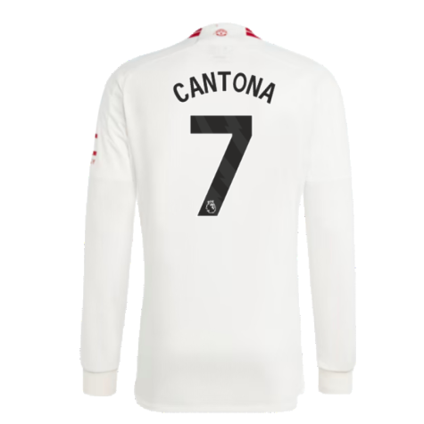 2023-2024 Man Utd Long Sleeve Third Shirt (Cantona 7)