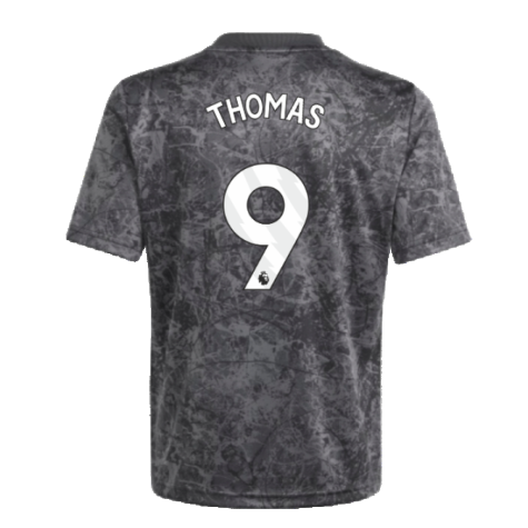 2023-2024 Man Utd Pre-Match Shirt (Black) - Kids (Thomas 9)