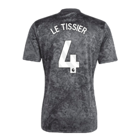 2023-2024 Man Utd Pre-Match Shirt (Black) (Le Tissier 4)