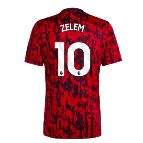 2023-2024 Man Utd Pre-Match Shirt (Red) (Zelem 10)