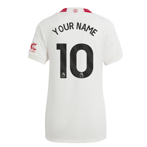 2023-2024 Man Utd Third Shirt (Ladies) (Your Name)