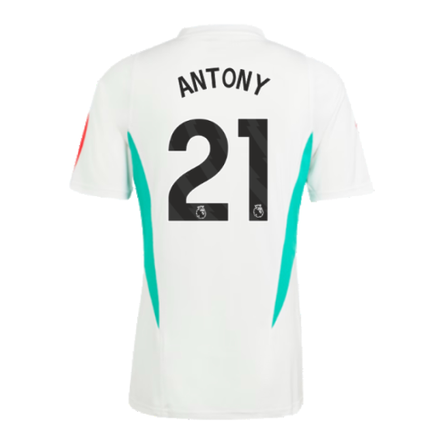 2023-2024 Man Utd Training Jersey (White) (Antony 21)