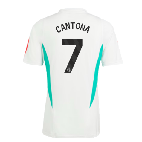 2023-2024 Man Utd Training Jersey (White) (Cantona 7)