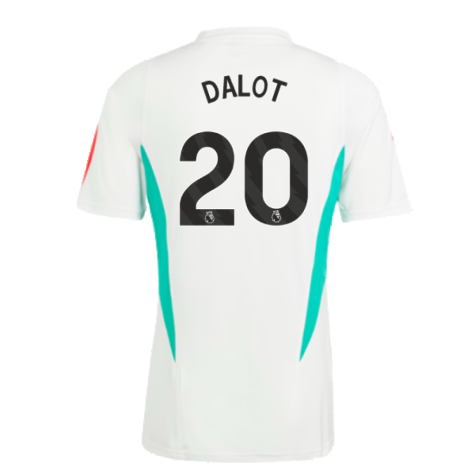 2023-2024 Man Utd Training Jersey (White) (Dalot 20)