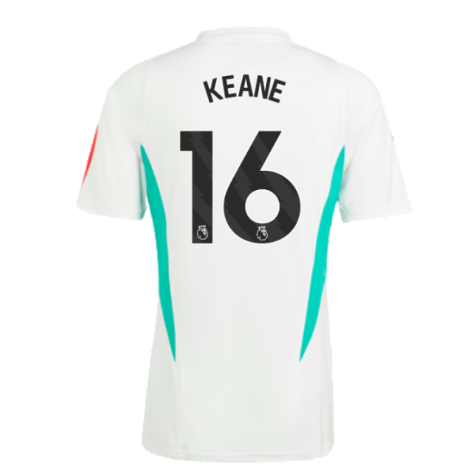 2023-2024 Man Utd Training Jersey (White) (Keane 16)