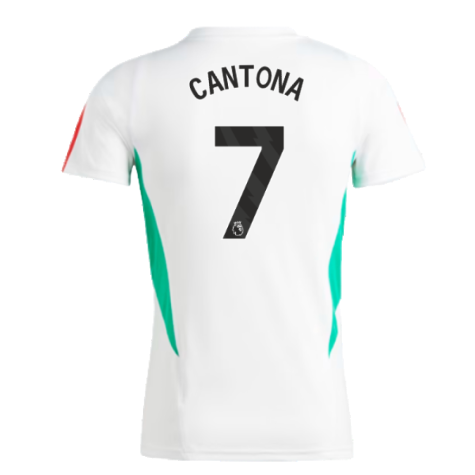 2023-2024 Man Utd Training Jersey (White) - Ladies (Cantona 7)