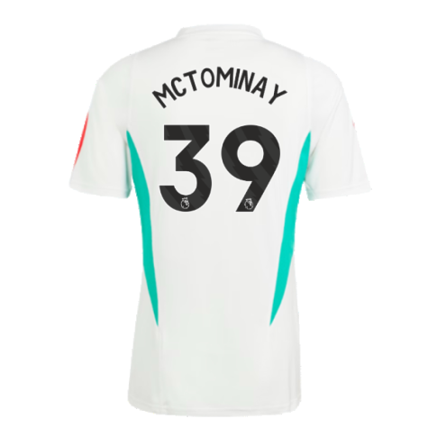 2023-2024 Man Utd Training Jersey (White) (McTominay 39)