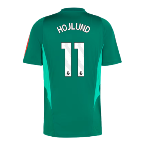 2023-2024 Man Utd Training Shirt (Green) (Hojlund 11)