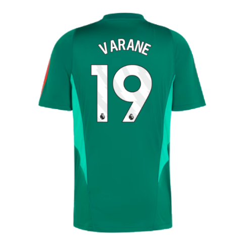 2023-2024 Man Utd Training Shirt (Green) (Varane 19)