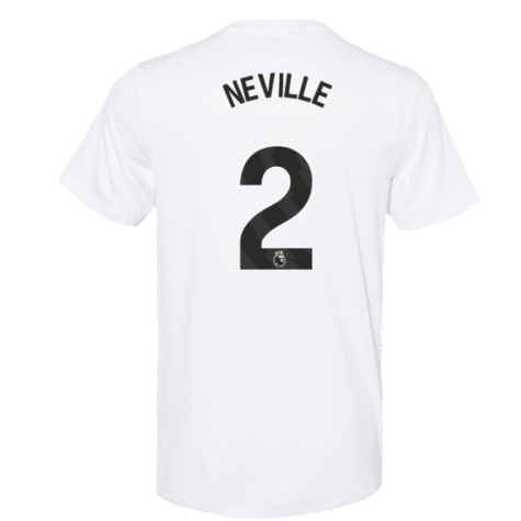 2023-2024 Man Utd Training Tee (White) (Neville 2)