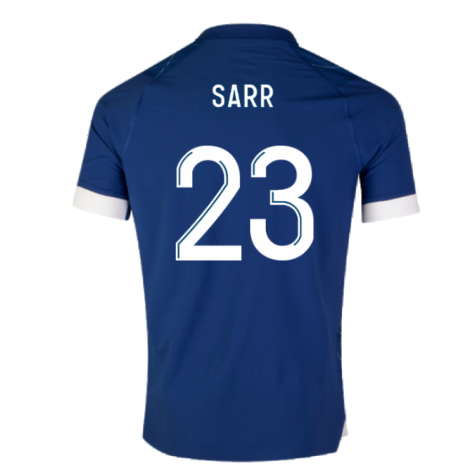 2023-2024 Marseille Authentic Away Shirt (Sarr 23)