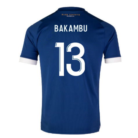 2023-2024 Marseille Away Shirt (Kids) (Bakambu 13)