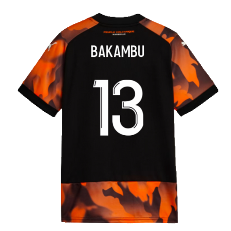 2023-2024 Marseille Third Shirt (Kids) (Bakambu 13)