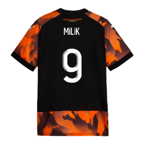 2023-2024 Marseille Third Shirt (Kids) (Milik 9)