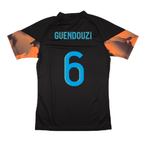 2023-2024 Marseille Training Jersey (Black) (Guendouzi 6)