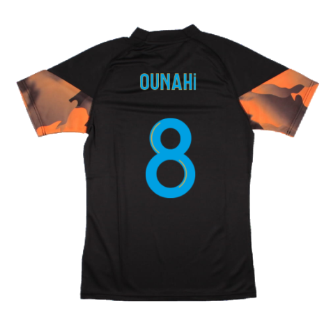 2023-2024 Marseille Training Jersey (Black) (Ounahi 8)