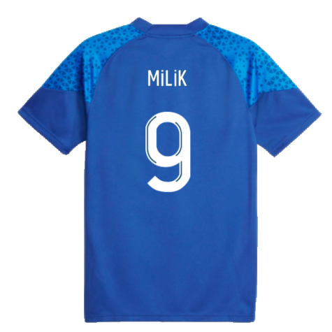 2023-2024 Marseille Training Jersey (Blue) (Milik 9)